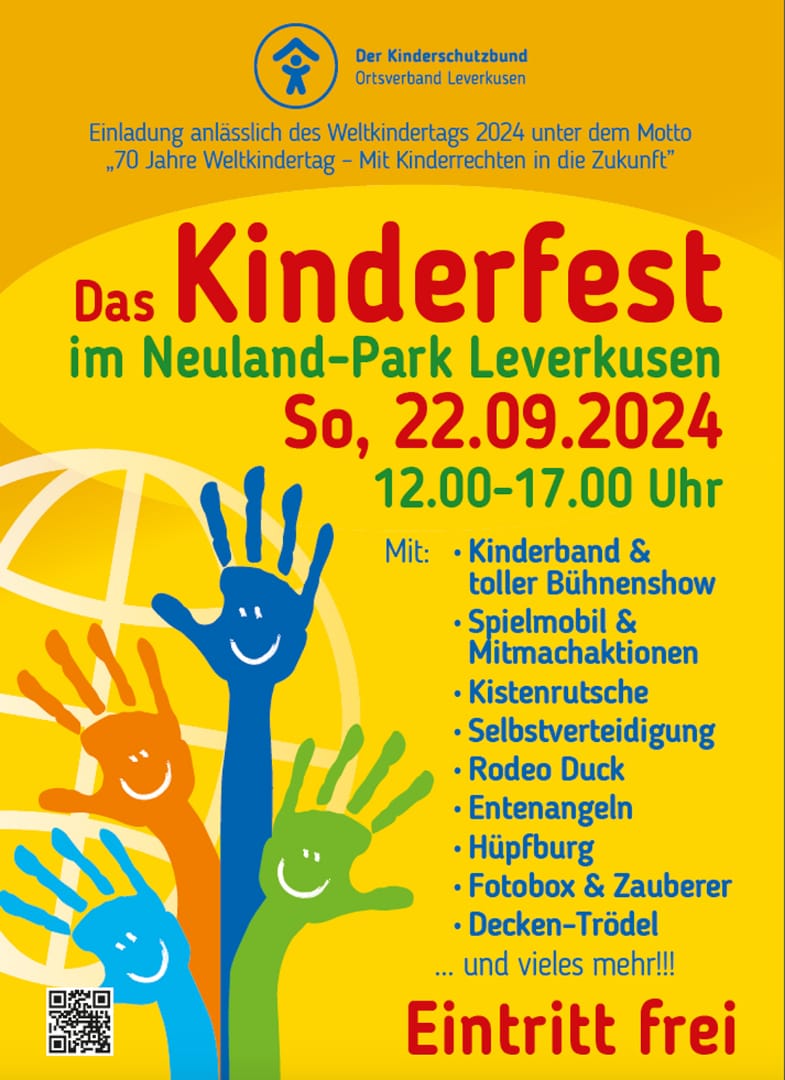 Kinderfest Plakat 2024